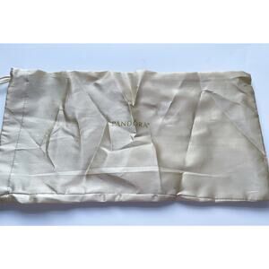 Pandora Dust Bag Satin Drawstring Pouch 13.5x7